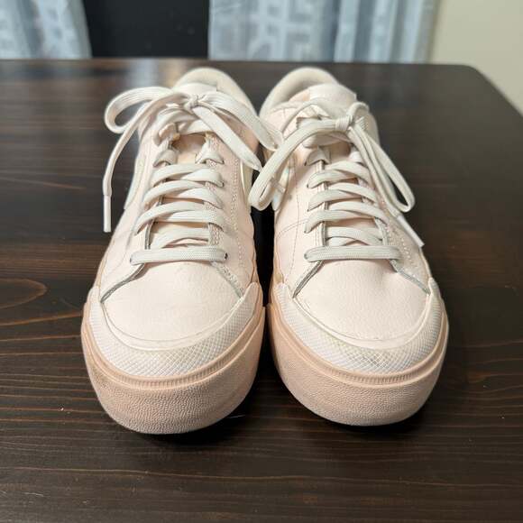Nike Court Legacy Lift Light Soft Pink Platform Sneakers - Picture 1 of 7